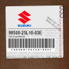 Suzuki OEM Suzuki GSX-8S Service Manual (24-25), barcode label showing product details and serial number.