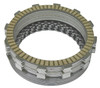 Trac King Clutch Plate Kit Suzuki GSXR1000 (17-25), image showing a set of clutch plates with metal and friction layers arranged in a circular pattern.