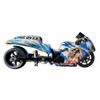 Vance & Hines 4-1 Exhaust System Suzuki Hayabusa (99-25), motorcycle with custom graphics and a sleek design.