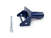 Schnitz Racing Engine Support Bracket Suzuki Hayabusa (99-25), blue engine support bracket with mounting bolt for motorcycle engine support.