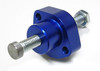 APE Manual Cam Chain Tensioner Suzuki GSX1300R Hayabusa (99-07), blue metal sprocket with threaded bolt for motorcycle maintenance and repair.