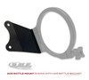 DME Nitrous Bottle Mount for BMW S1000RR (09-19), black and gray bottle bracket with mounting holes and secure clamp for nitrous oxide bottles. DME Nitrous Bottle Mount for BMW S1000RR (09-19), black and gray bottle bracket with mounting holes and secure clamp for nitrous oxide bottles.