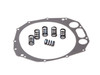 Suzuki OEM Complete Clutch Kit for Suzuki GSXR600 (01-05), clutch springs and gasket on white background.