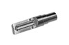 DME Replacement Foot Peg, metallic motorcycle foot peg with a sleek, durable design and textured surface for grip.