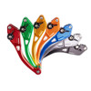 Vortex V3 Race Levers Suzuki GSXR750 and GSXR600, multi-color set of motorcycle race levers in red, green, yellow, orange, blue, silver, and black with adjustable control mechanisms.
