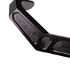 Vortex V3 Lever Guards, close-up view showing black lever guards with textured surface and engraved Vortex logo for motorcycle protection.