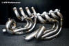 HTP Performance Pigtail Exhaust System for Suzuki Hayabusa, stainless steel exhaust headers with polished finish and mounting hardware. HTP Performance Pigtail Exhaust System for Suzuki Hayabusa, stainless steel exhaust headers with polished finish and mounting hardware.