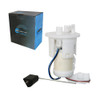 Quantum Fuel Systems Quantum OEM Replacement Fuel Pump Assembly for Honda CBR600RR (07-23), front view showing white fuel pump and mounting components.