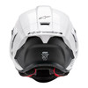 Alpinestars Supertech R10 Carbon Fiber Helmet, front view showing aerodynamic design and carbon fiber construction for high-performance motorcycle racing.