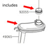 Kawasaki OEM Oil Pickup for Kawasaki ZX-14R (2006-2025), illustrating the oil pickup component and related parts with labeled diagram.