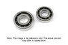 World Wide Bearings Ceramic Transmission Bearings Suzuki GSXR1000 (01-08), metal ball bearings designed for motorcycle transmission systems.