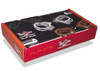 VooDoo Voodoo Hinged Clip-On Handlebars 48mm Open Box, image showing the product packaging with multiple handlebar components inside. VooDoo Voodoo Hinged Clip-On Handlebars 48mm Open Box, image showing the product packaging with multiple handlebar components inside.
