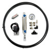 Schnitz Racing Schnitz Basic Air Shifter Kit, automotive air shifter components including air cylinder, gauge, fittings, wiring, and hoses.