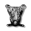 Montgomery Motorsports Carbon Fiber Headlight Insert Suzuki GSXR1000 (17-25), lightweight aftermarket motorcycle headlight cover with a sleek carbon fiber finish for enhanced bike aesthetics and performance