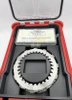 Schnitz Racing Motorcycle Performance Parts Packout Clutch Travel Case Kit, red and black hard plastic carrying case open with clutch assembly and tuning kit inside.