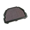 DNA Filters DNA Air Filter Yamaha R1 (15-26), black and pink racing air filter for Yamaha R1 motorcycle model years 2015 to 2025.
