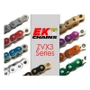 EK Chain Motorcycle Chain Parts EK Chain 520 ZVX-3 X-Ring, colorful motorcycle chains for durable and high-performance bike operation.