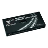 EK Chain Motorcycle Chain Parts EK Chain 525 3D QX2 X-Ring, black packaging with a silver motorcycle chain image and white text.