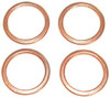 Kawasaki OEM Exhaust Gasket KZ900-KZ1000-KZ1100, four copper exhaust gaskets.