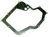 Cometic Oil Pan Gasket Suzuki Hayabusa (99-26), image of a black rubber engine gasket for oil pan sealing.