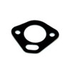 Cometic Cam Chain Tensioner Gasket Suzuki Hayabusa (99-07), black gasket with circular and oval openings for engine sealing.