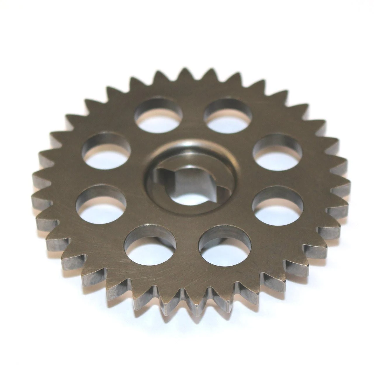 Robinson Industries Oil Pump Gear, High Volume, Suzuki Hayabusa (99-26), metal gear with multiple holes and gear teeth for engine oil pump.