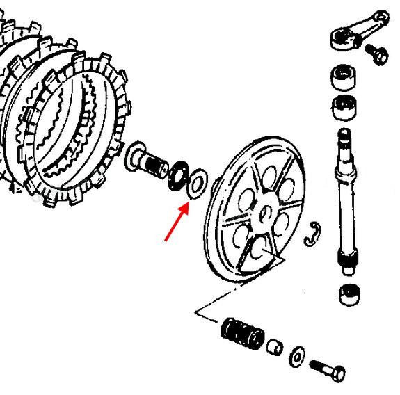 suzuki-oem-thrust-idler-washer