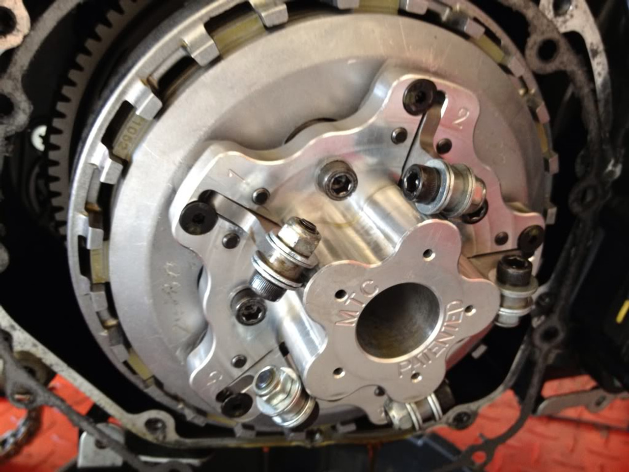 MTC Multistage Lock Up Clutch Kawasaki ZX12 (00-05) Installed