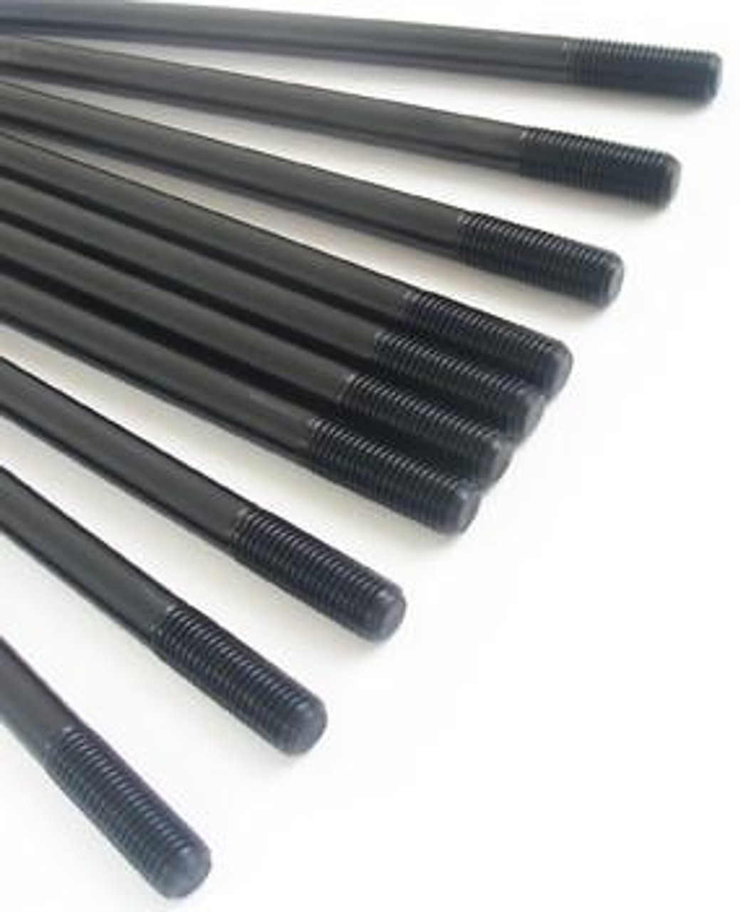 APE Cylinder Studs Suzuki GS1150, black metal engine bolts with threaded ends for motorcycle engine repair. APE Cylinder Studs Suzuki GS1150, black metal engine bolts with threaded ends for motorcycle engine repair.