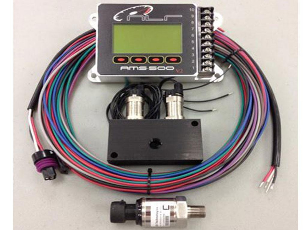 NLR AMS500 V2 Boost Controller, electronic boost controller with wiring harness and control unit for automotive turbocharger systems. NLR AMS500 V2 Boost Controller, electronic boost controller with wiring harness and control unit for automotive turbocharger systems.