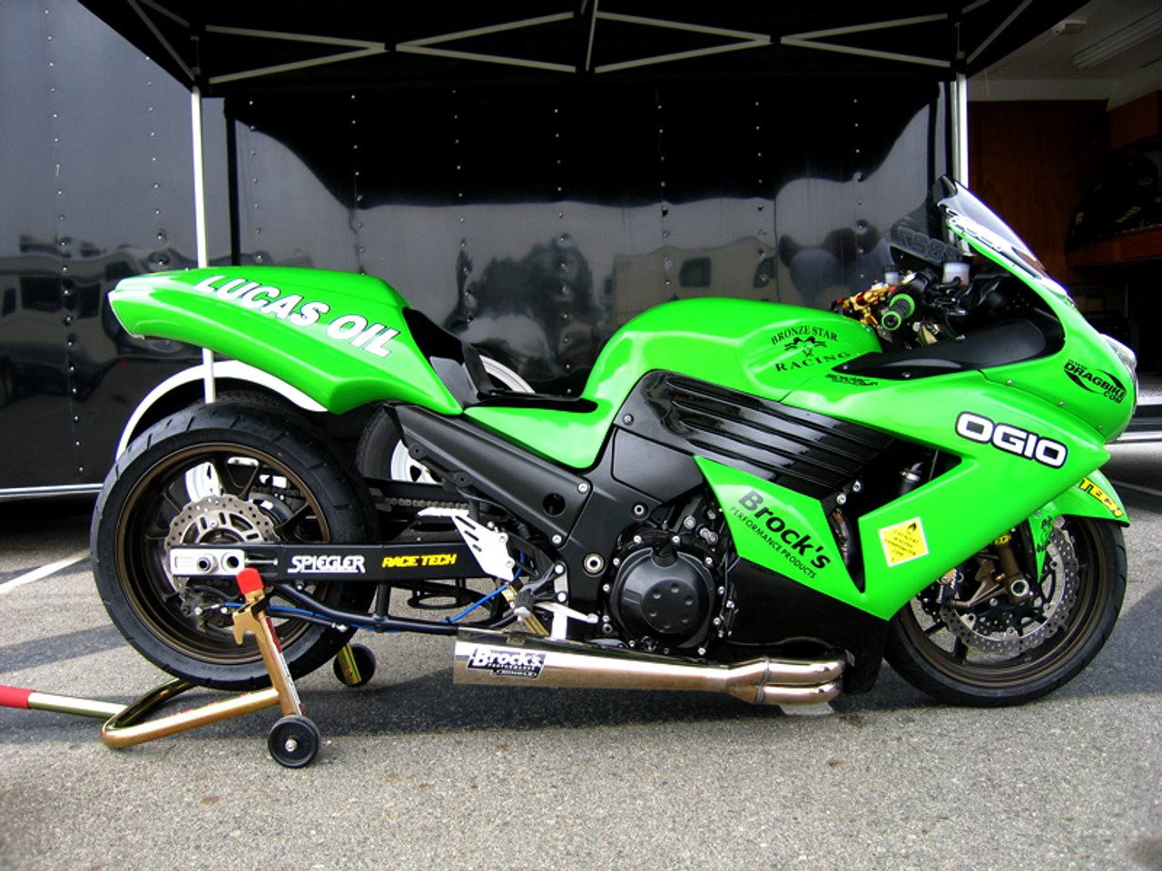 Kawasaki ZX14 Sidewinder Exhaust