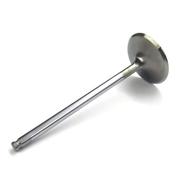 Ferrea Stainless Steel Exhaust Valves Suzuki Hayabusa (99-21), close-up image showing the metallic valve with a long stem and circular head.