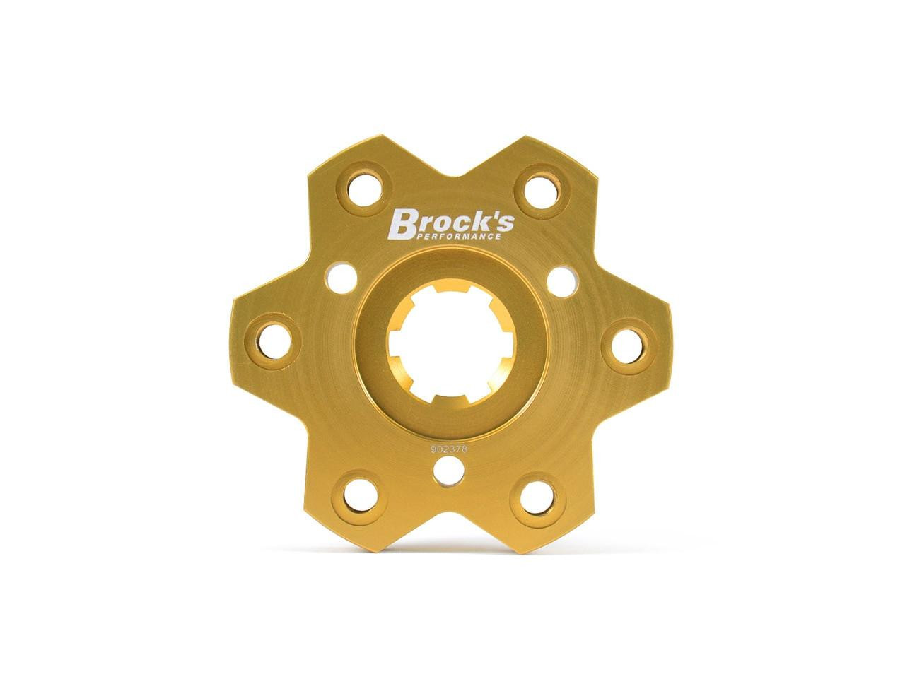 Brocks Performance Brocks Clutch Mod Suzuki Hayabusa (99-21), gold-colored clutch component for motorcycle transmission.