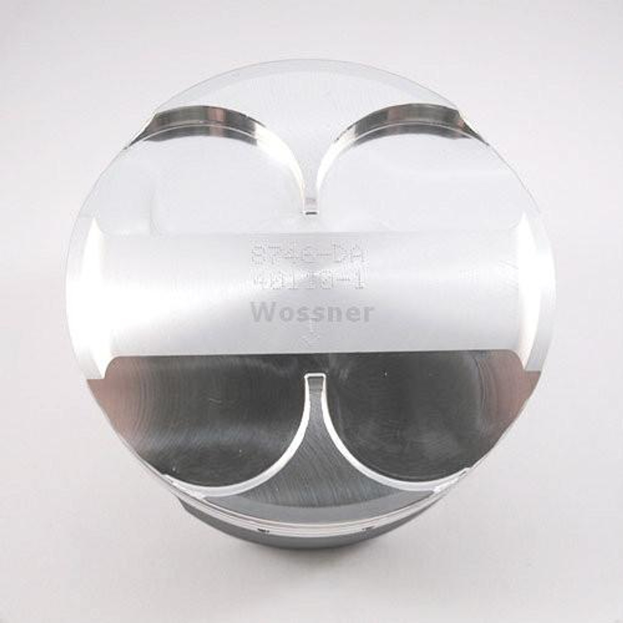 Wossner Piston Kit Kawasaki ZX10R (04-24), high-performance piston with a metallic finish and engraved specifications.