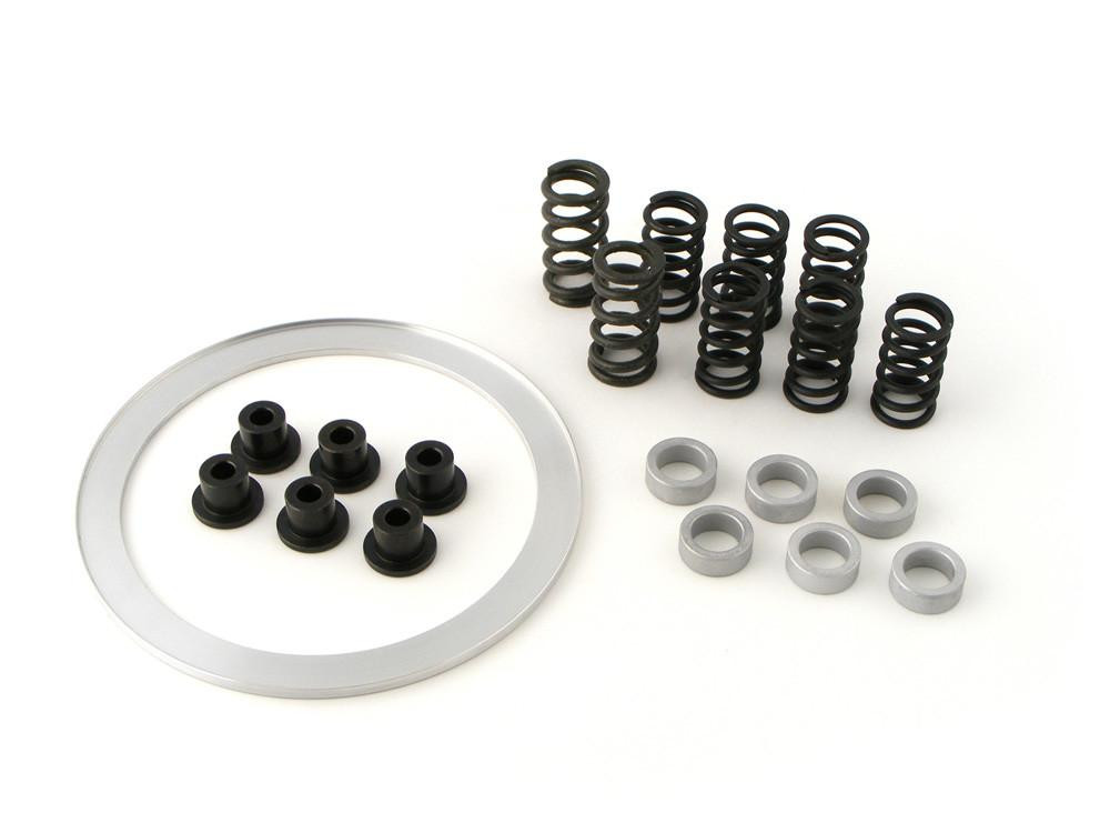 Brocks Performance Brocks Clutch Cushion Kit Kawasaki ZX10R (04-26), clutch cushion kit with springs, rubber spacers, and a metal ring for motorcycle clutch repair.