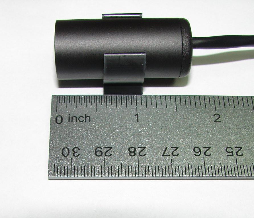 Schnitz Racing Schnitz LED Shift/Warning Light, compact black LED indicator with mounting bracket and wiring, used for motorcycle or automotive shift warning systems.