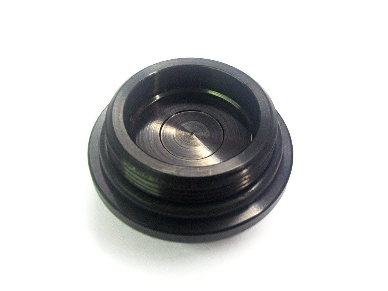 RCC Crankshaft Inspection Plug Suzuki Hayabusa (99-20) GSXR1000 (01-16) GSXR750 (00-20) GSXR600 (01-20), close-up image of the engine crankshaft inspection plug for motorcycle engine maintenance. RCC Crankshaft Inspection Plug Suzuki Hayabusa (99-20) GSXR1000 (01-16) GSXR750 (00-20) GSXR600 (01-20), close-up image of the engine crankshaft inspection plug for motorcycle engine maintenance.