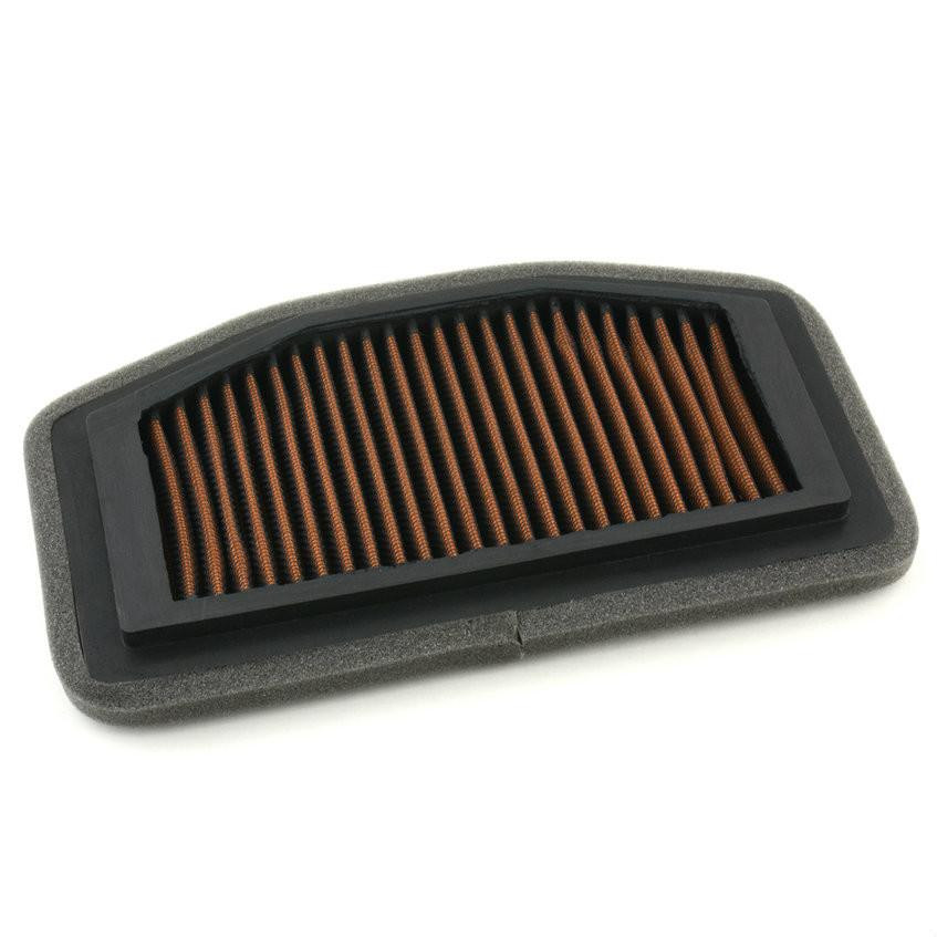 Sprint Filter Sprint Air Filter P08 Yamaha YZF-R1 (09-14), close-up of the black and orange air filter with foam border.