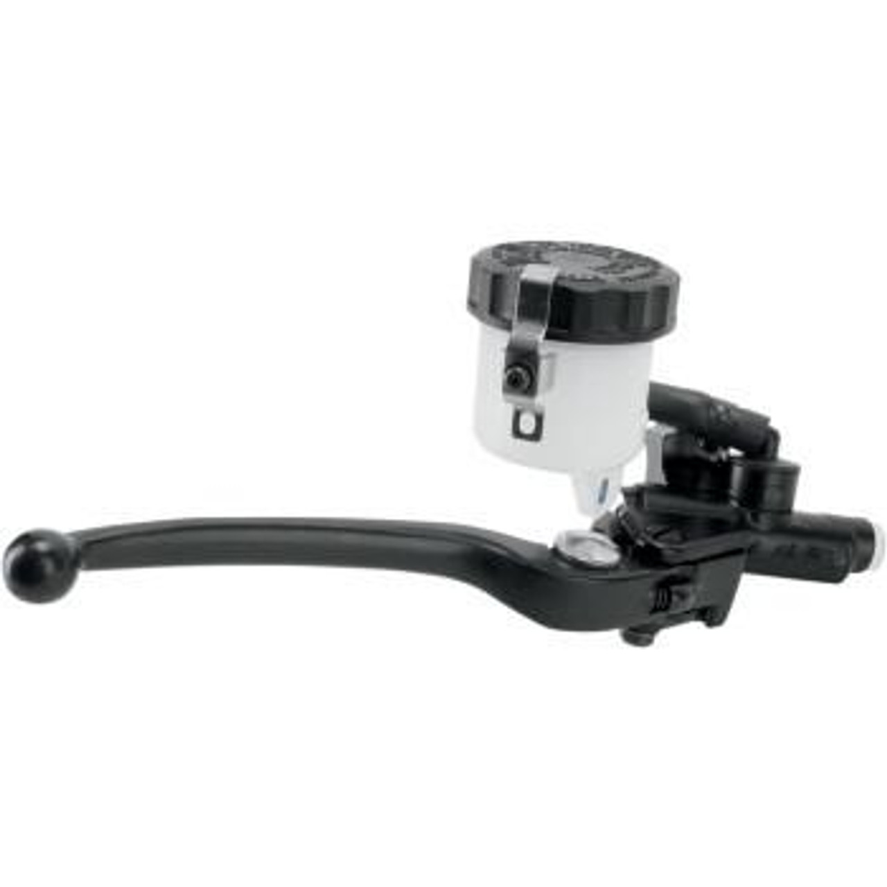 Nissin Master Cylinder Brake Kit, motorcycle brake master cylinder with integrated brake lever and mounting components. Nissin Master Cylinder Brake Kit, motorcycle brake master cylinder with integrated brake lever and mounting components.