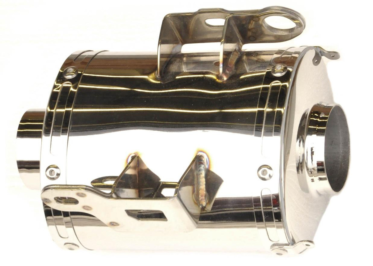 VooDoo Performance Series Half Exhaust for Suzuki GSXR750 (06-07) and GSXR600 (06-07), shiny metallic half exhaust with mounting bracket. VooDoo Performance Series Half Exhaust for Suzuki GSXR750 (06-07) and GSXR600 (06-07), shiny metallic half exhaust with mounting bracket.