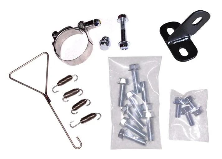 VooDoo Shorty Exhaust Suzuki GSXR1300R Hayabusa (99-20), motorcycle exhaust parts and mounting accessories.