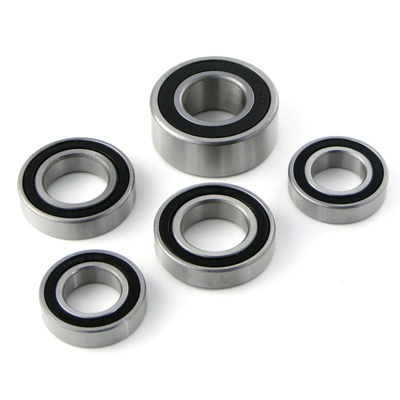 World Wide Bearings WWB Ceramic Wheel Bearing Kit for Yamaha YZF-R1M (15-23), close-up of high-quality ceramic wheel bearings.