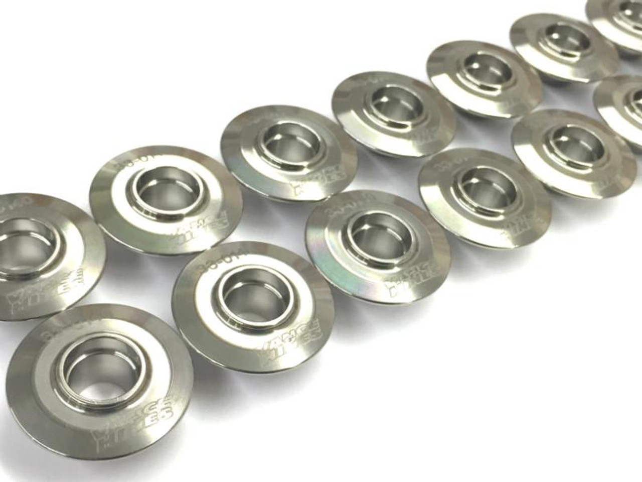 Vance & Hines Titanium Retainers Suzuki Hayabusa (99-25), set of high-quality titanium retainers for motorcycle engine valve maintenance. Vance & Hines Titanium Retainers Suzuki Hayabusa (99-25), set of high-quality titanium retainers for motorcycle engine valve maintenance.