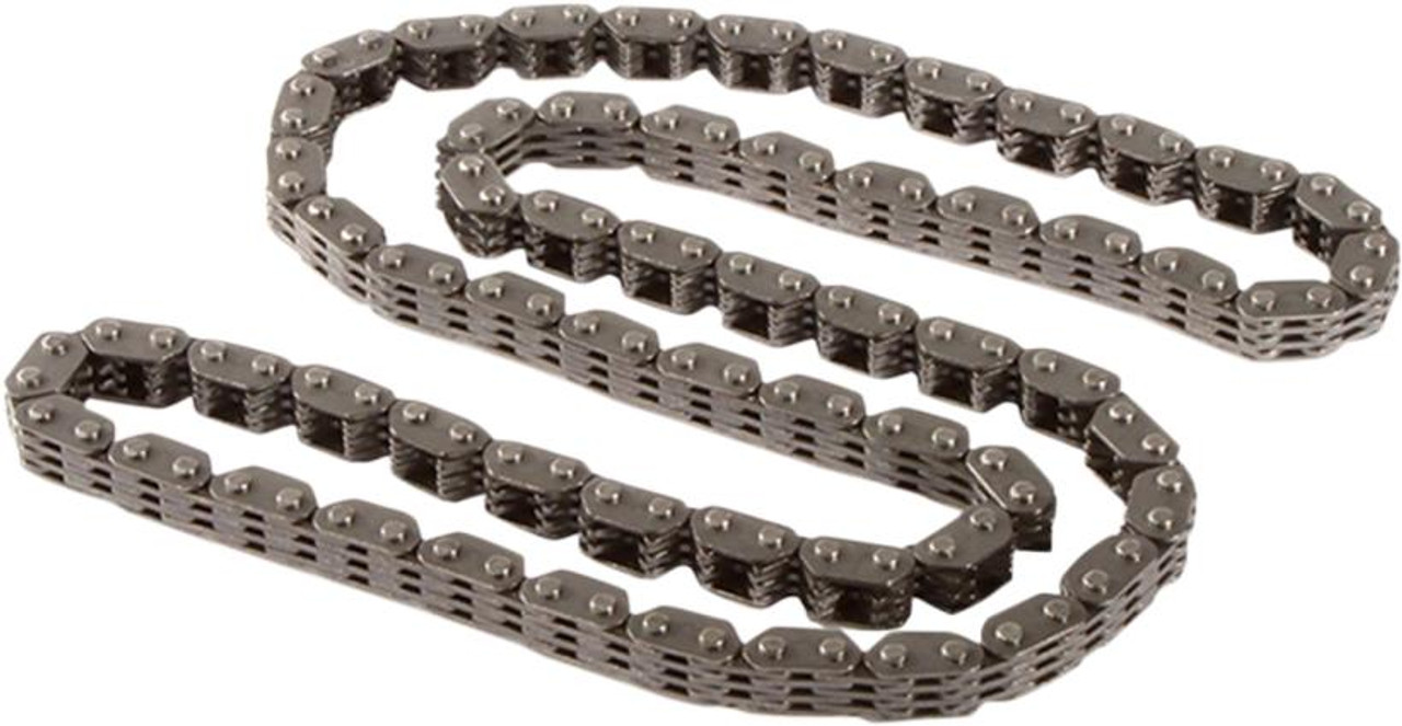 Hotcams Cam Chain Suzuki GSXR1000, image of a metallic motorcycle cam chain for Suzuki GSXR1000 models from 2001 to 2006, 2011 to 2012, and 2014 to 2015. Hotcams Cam Chain Suzuki GSXR1000, image of a metallic motorcycle cam chain for Suzuki GSXR1000 models from 2001 to 2006, 2011 to 2012, and 2014 to 2015.