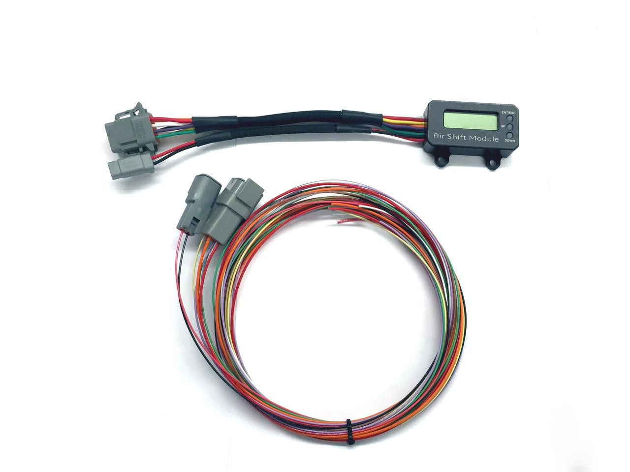 Ryan Schnitz Racing RSR Air Shifter Kit Universal Sport Bike, complete air shifting system with electronic module and wiring harness.