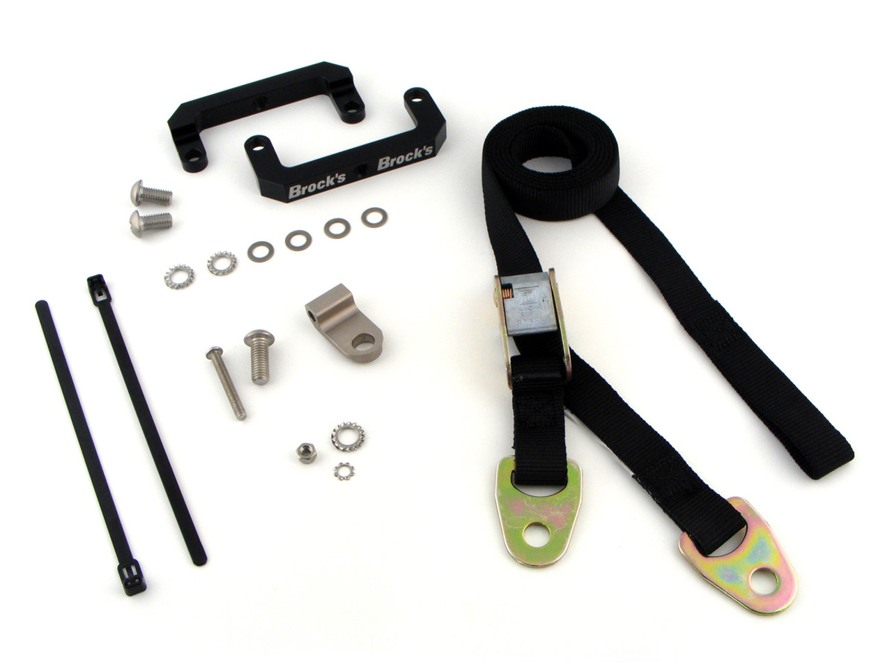 Brocks Front End Lowering Strap Kit Suzuki Hayabusa (08-20) - Schnitz Racing