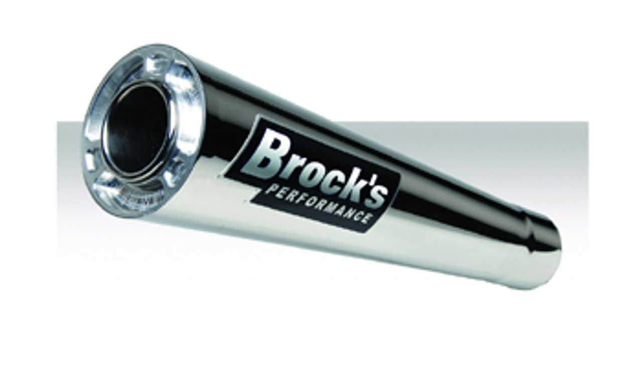 Brocks ShortMeg 3/4 Slip On Exhaust Kawasaki ZX10R (11-15)