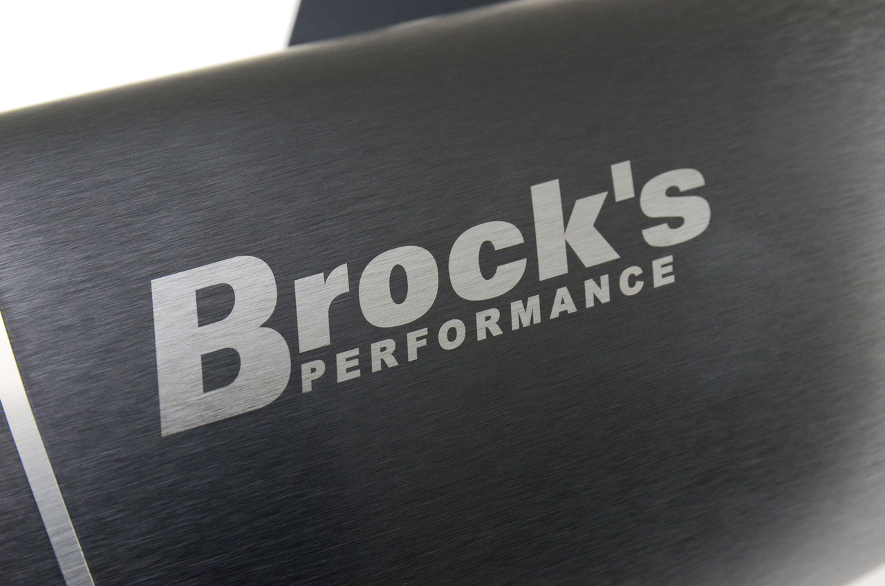 Brocks Predator Full Exhaust Stainless Front Electro-Black Muffler Kawasaki ZX-14R (12-25) - Schnitz Racing