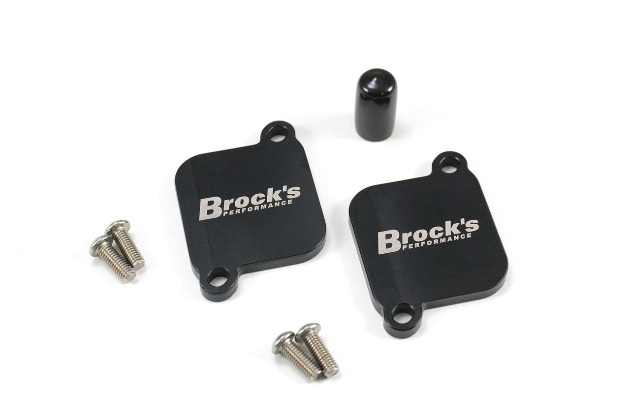 Brocks PAIR Block Off Plates Suzuki GSX1300R Hayabusa (08-23)