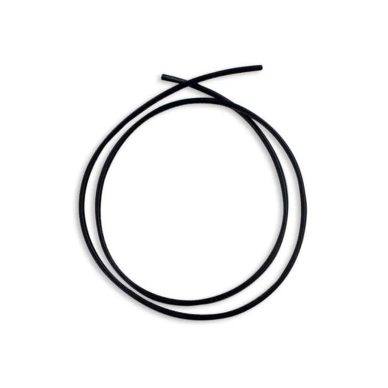 Schnitz Racing Schnitz Air Line - Per Foot, black rubber air hose coil for automotive and racing applications.